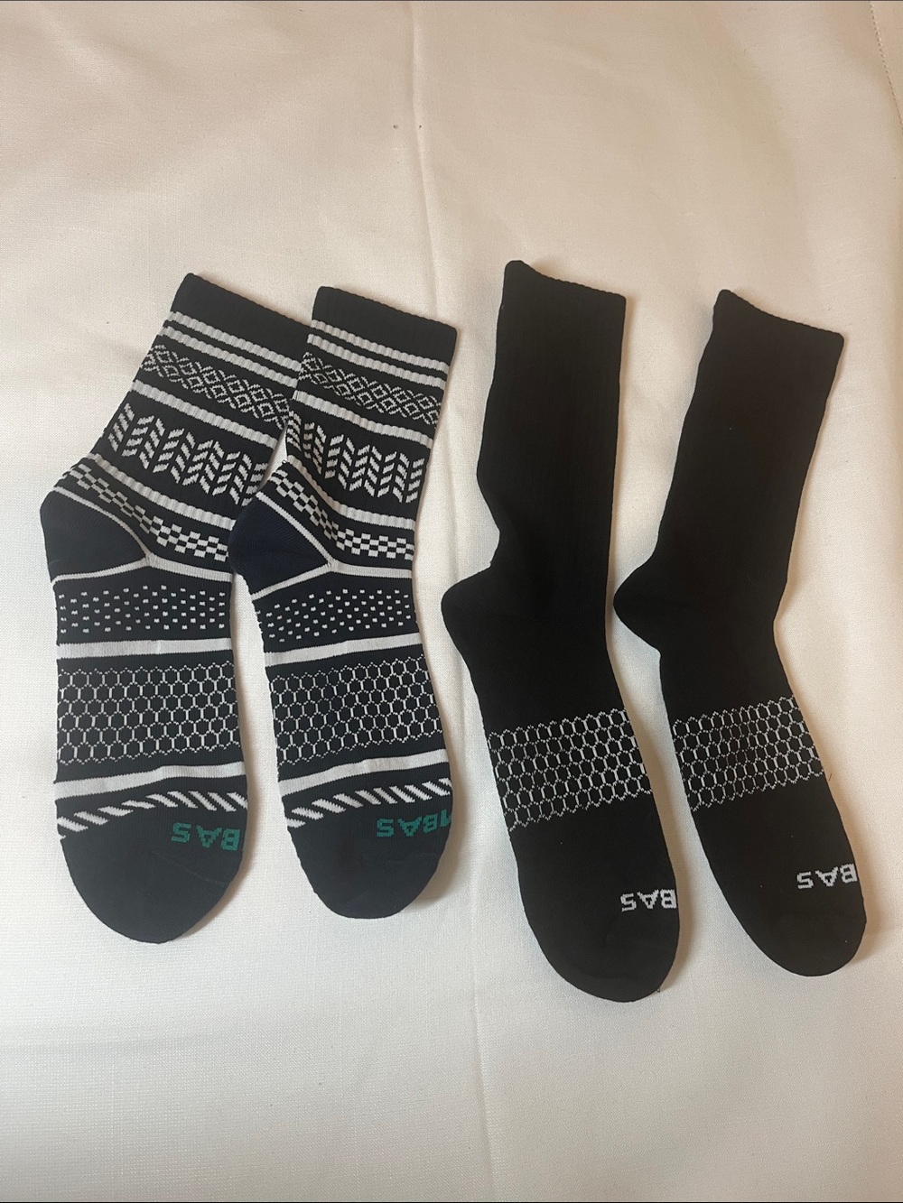 Set of 2 Bombas Socks Size Large